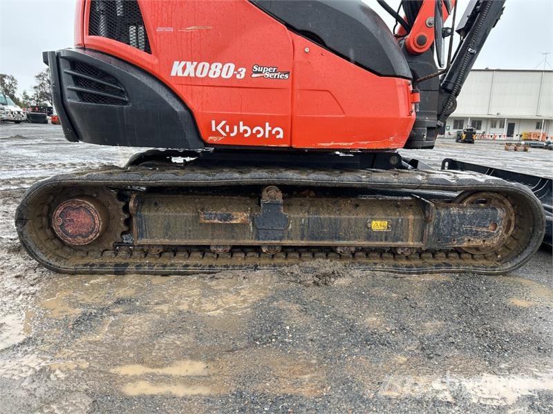 Kubota KX080-3S Tracked Excavator 履带挖掘机