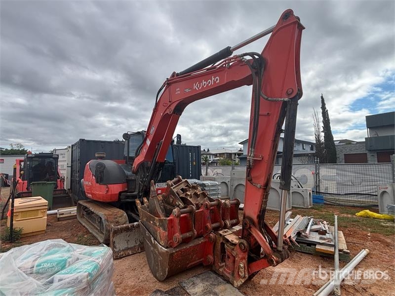 Kubota KX080-3S Tracked Excavator Crawler excavators