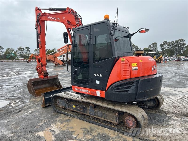 Kubota KX080-3S Tracked Excavator 履带挖掘机