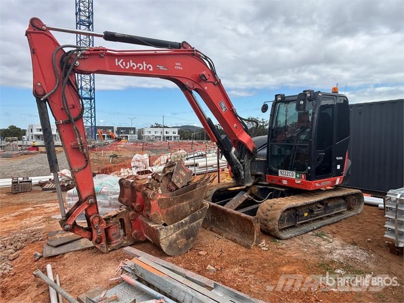 Kubota KX080-3S Tracked Excavator Crawler excavators
