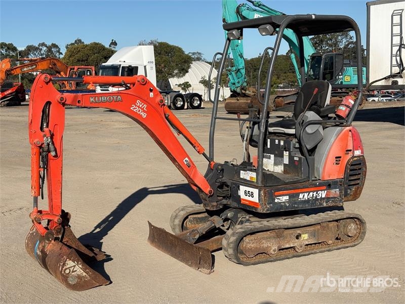 Kubota KX41-3 Mini kotrók < 7t
