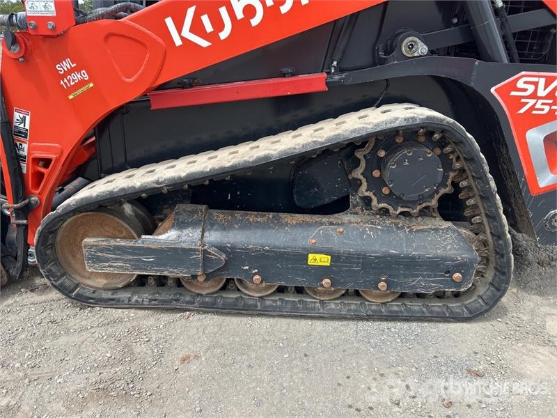 Kubota SVL 75-3 Two-Speed Compact Track Loader Minilæsser - skridstyret