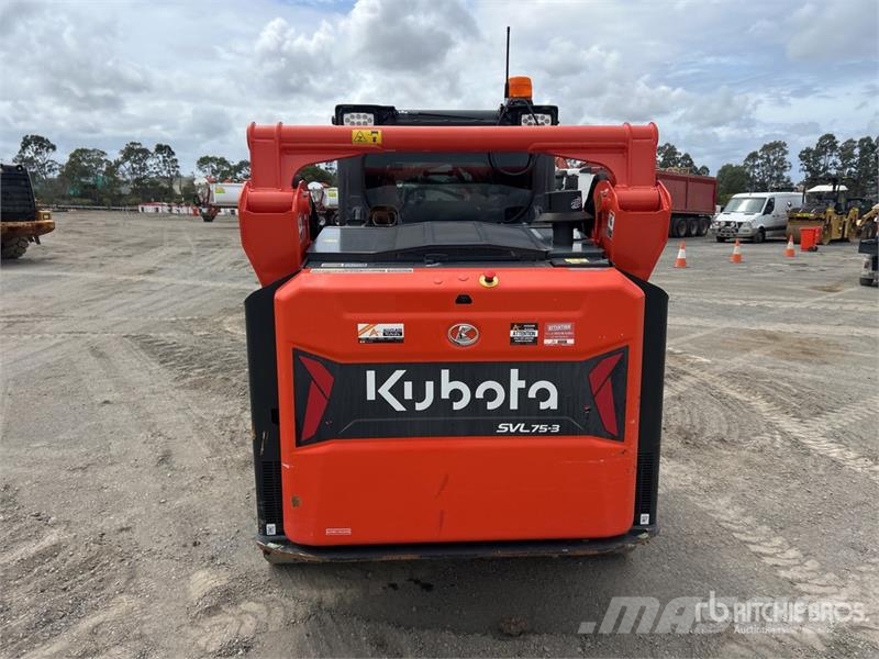 Kubota SVL 75-3 Two-Speed Compact Track Loader Minilæsser - skridstyret