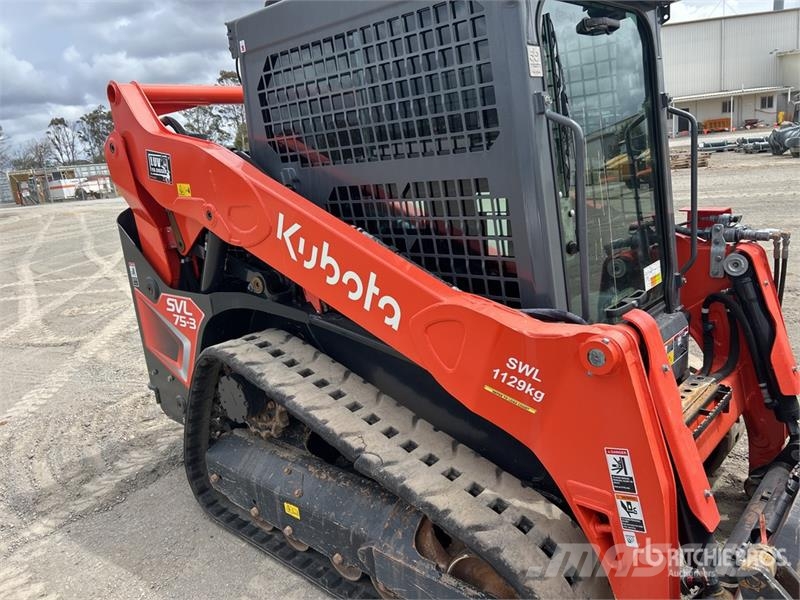 Kubota SVL 75-3 Two-Speed Compact Track Loader Minilæsser - skridstyret