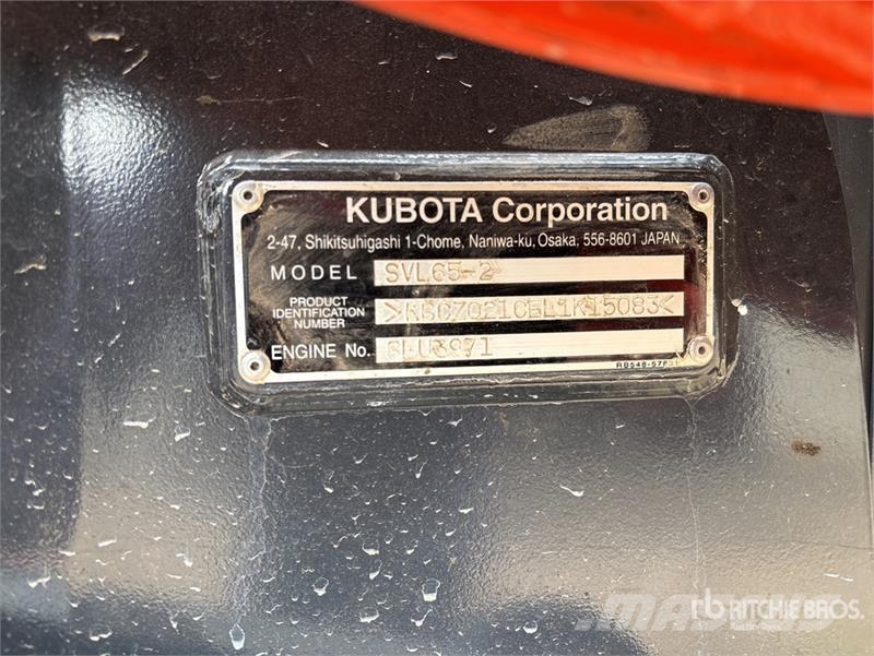 Kubota SVL65-2 Compact Track Loader Skid steer loaders
