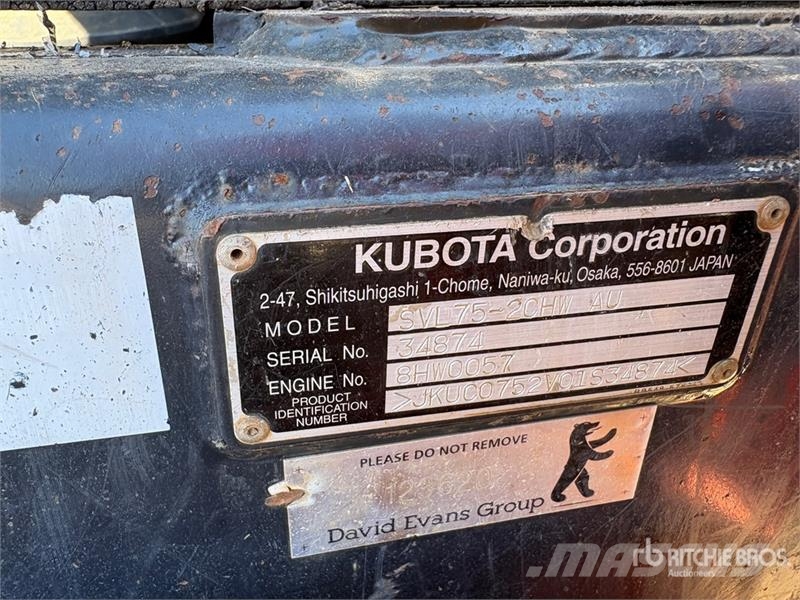 Kubota SVL75-2CHW Two-Speed High Flow Compact Track Loade لوادر انزلاقية التوجيه