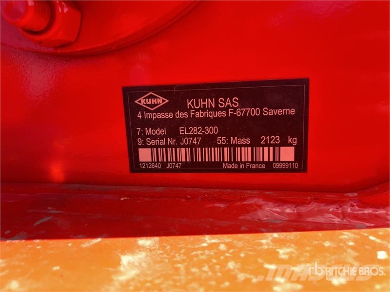 Kuhn EL282-300 3 m 3-Point Rotary Tiller (Unused) Roto drljače i motokultivatori
