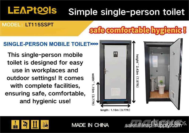LEAPtools LT115SSPT Portable Toilet Ďalšie komponenty