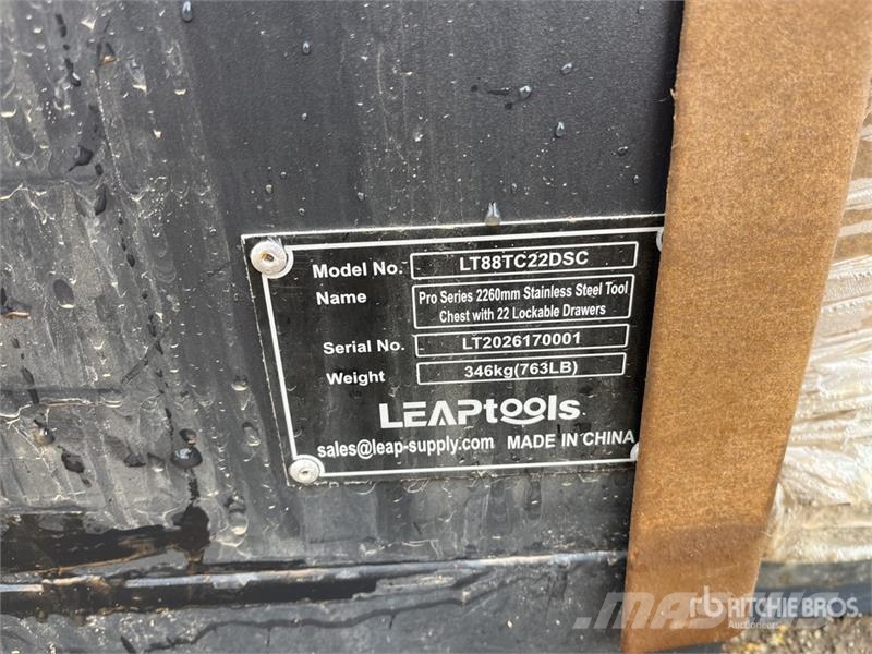 LEAPtools LT88TC22DSC 2260 mm 22-Drawer Tool Cabin Other