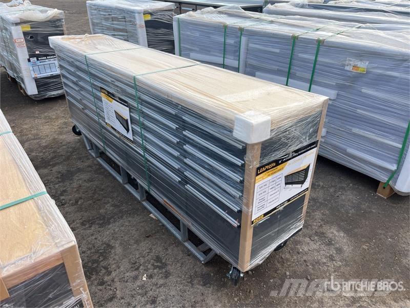  LEAPtools LT96WB24DR 96"-24 Drawers Rolling Workbe مكونات أخرى