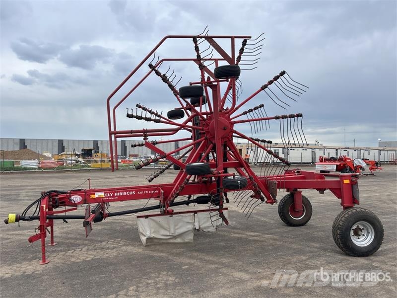 Lely Hibiscus 725 CD Classic 7.35 m 2-Point 2 Rotor Hay Rateau faneur