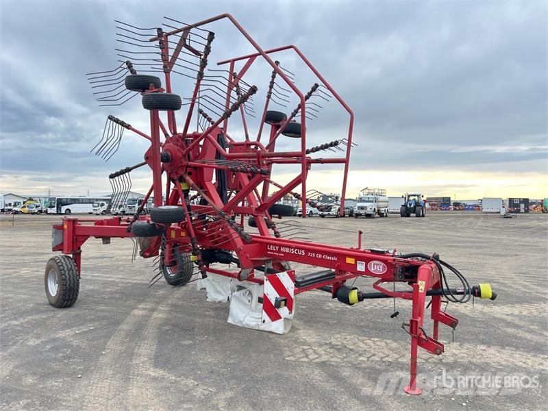 Lely Hibiscus 725 CD Classic 7.35 m 2-Point 2 Rotor Hay Rateau faneur