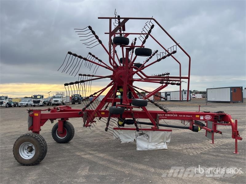 Lely Hibiscus 725 CD Classic 7.35 m 2-Point 2 Rotor Hay Rateau faneur