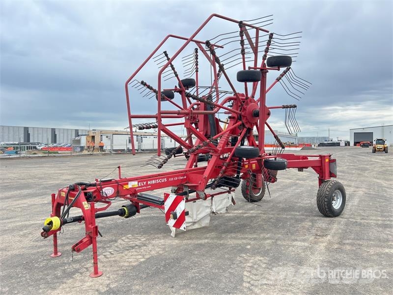 Lely Hibiscus 725 CD Classic 7.35 m 2-Point 2 Rotor Hay Rateau faneur
