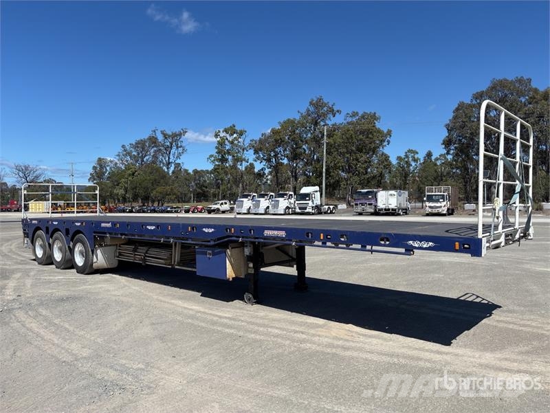 Liberty Freighters 13.6 m Tri/A Flatbed Trailer Lavaperävaunut