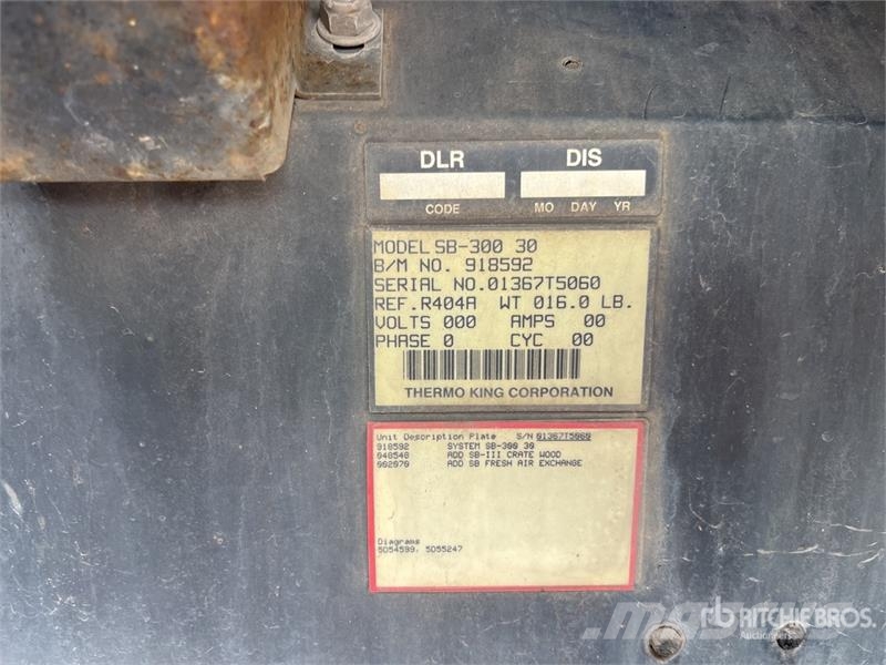 Lucar 13.5 m Tri/A Refrigerated Trailer Temperature controlled semi-trailers