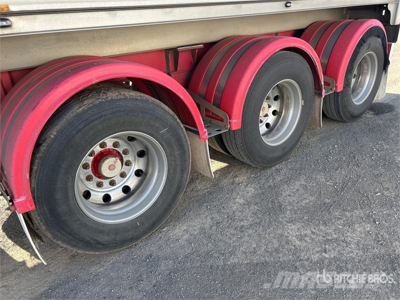  Lusty 6.2 m Tri/A Stag End Dump Trailer ダンプトレーラー