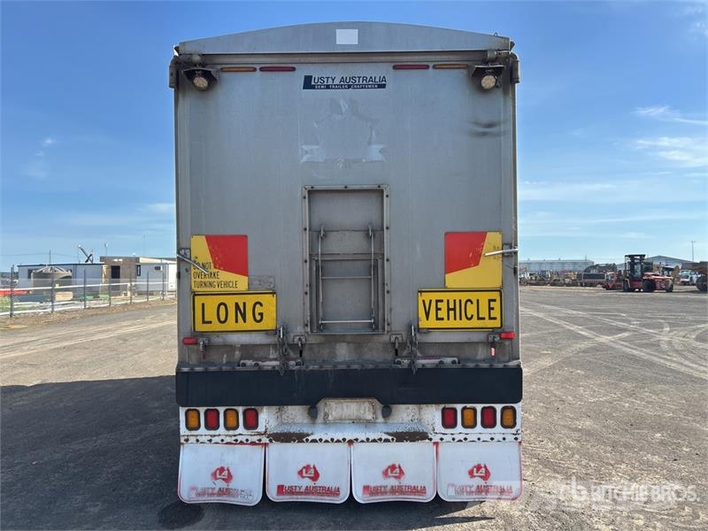  Lusty 6.2 m Tri/A Stag End Dump Trailer ダンプトレーラー