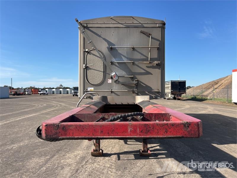  Lusty 6.2 m Tri/A Stag End Dump Trailer ダンプトレーラー