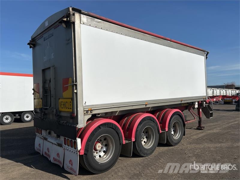  Lusty 6.2 m Tri/A Stag End Dump Trailer ダンプトレーラー