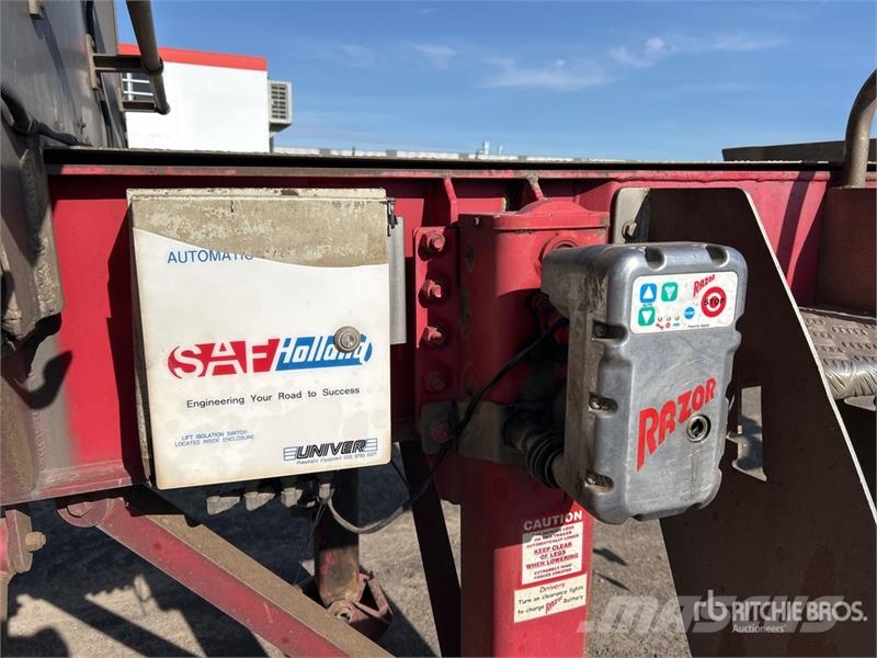  Lusty 6.2 m Tri/A Stag End Dump Trailer ダンプトレーラー