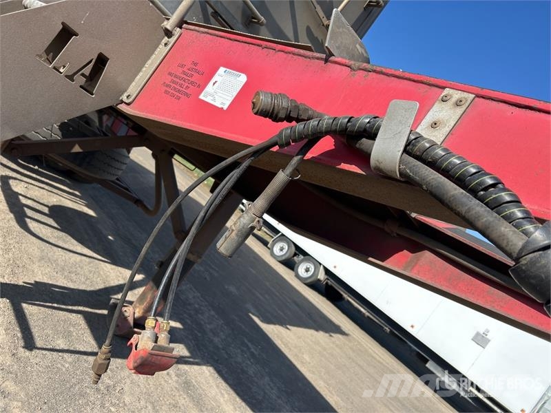  Lusty 6.2 m Tri/A Stag End Dump Trailer ダンプトレーラー