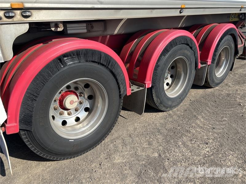  Lusty 6.2 m Tri/A Stag End Dump Trailer ダンプトレーラー