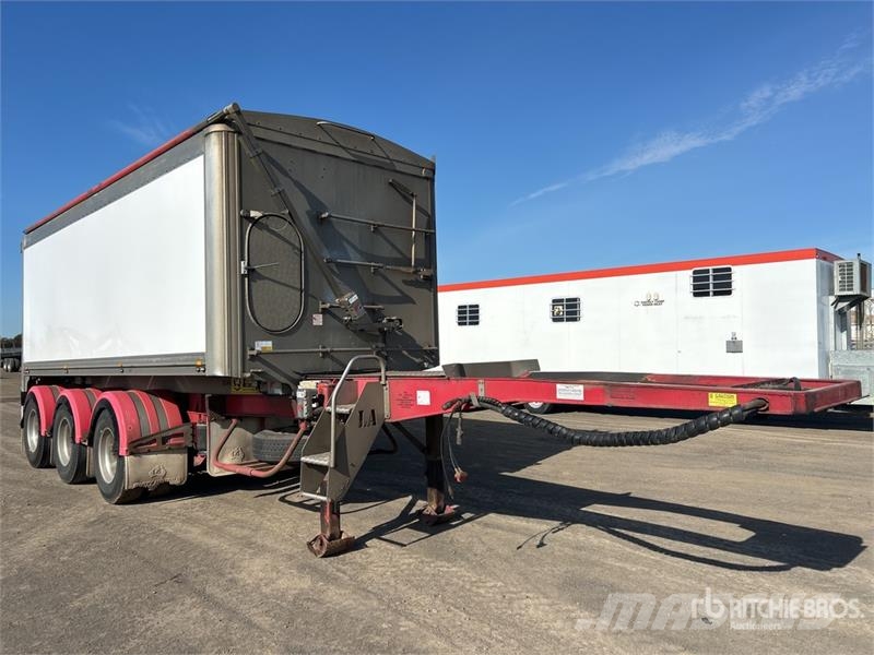  Lusty 6.2 m Tri/A Stag End Dump Trailer ダンプトレーラー