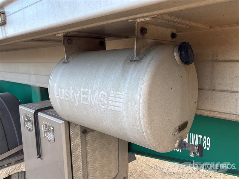  Lusty EMS 9.6 m Tri/A Stag B-Double Lead End Dump  ダンプトレーラー