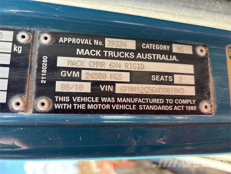 Mack CMMR Granite 6x4 T/A Dump Truck Kiper tovornjaki