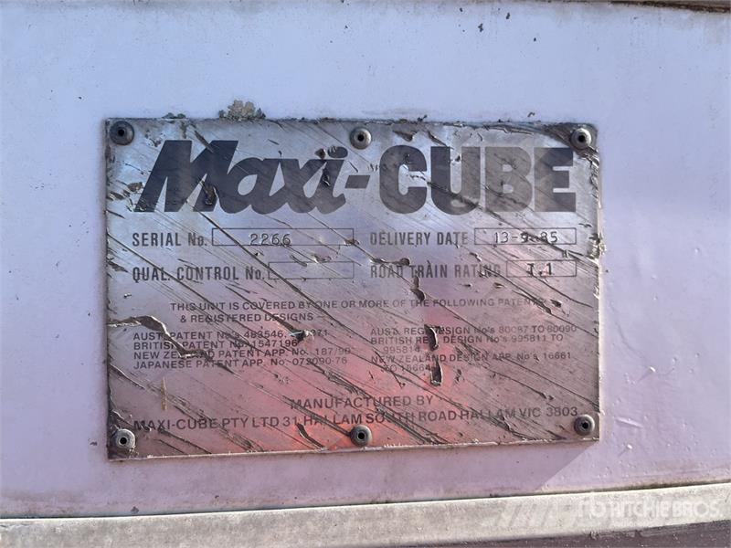Maxi-CUBE 12.2 m Tri/A Refrigerated Trailer Frysetrailer Semi
