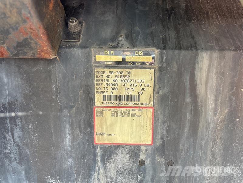  Maxi-CUBE 13.4 m Tri/A Refrigerated Trailer نصف مقطورات بدرجة حرارة قابلة للضبط