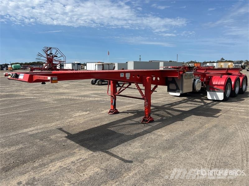 MaxiTrans 10.6 m Tri/A Container Trailer Прицепы-Контейнеровозы