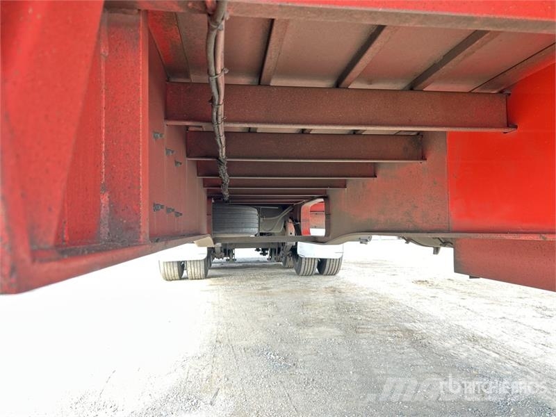 MaxiTrans 13.2 m Tri/A Step Deck Curtain Side Trailer Kayar tenteli çekiciler