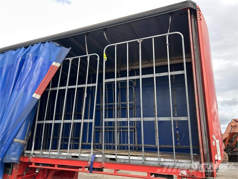 MaxiTrans 13.2 m Tri/A Step Deck Curtain Side Trailer Kayar tenteli çekiciler