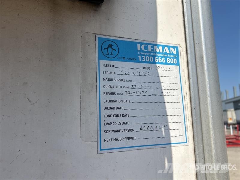 MaxiTrans 13.2 m Tri/A Refrigerated Trailer Kylmä-/Lämpökoripuoliperävaunut