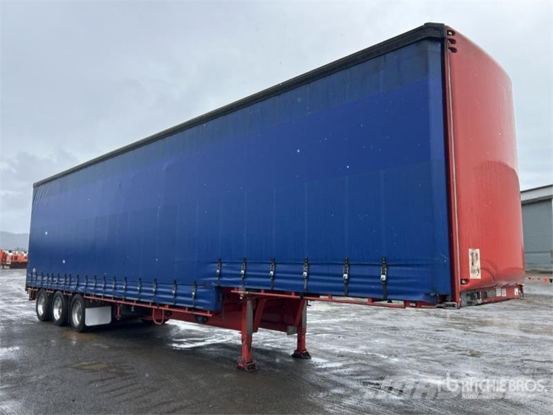 MaxiTrans 13.3 m Tri/A Step Deck Curtain Side Trailer مقطورات بغطاء جانبي
