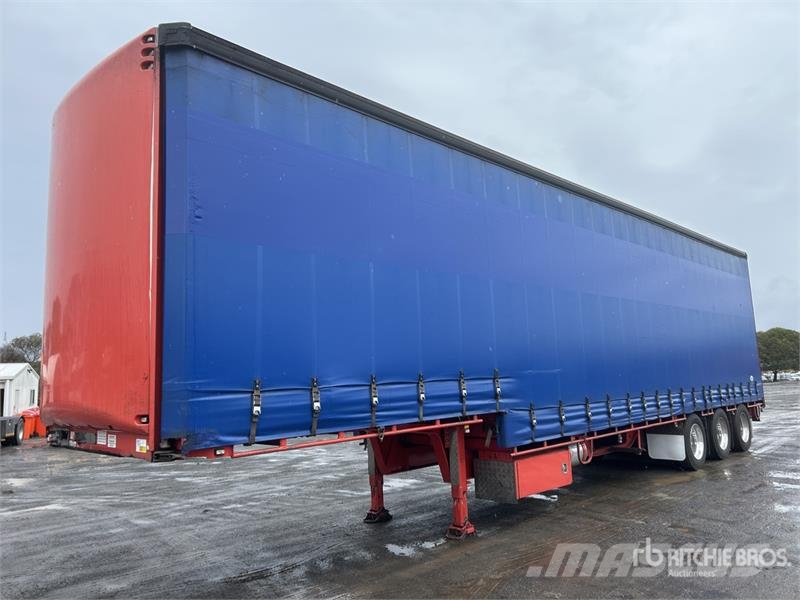 MaxiTrans 13.3 m Tri/A Step Deck Curtain Side Trailer مقطورات بغطاء جانبي