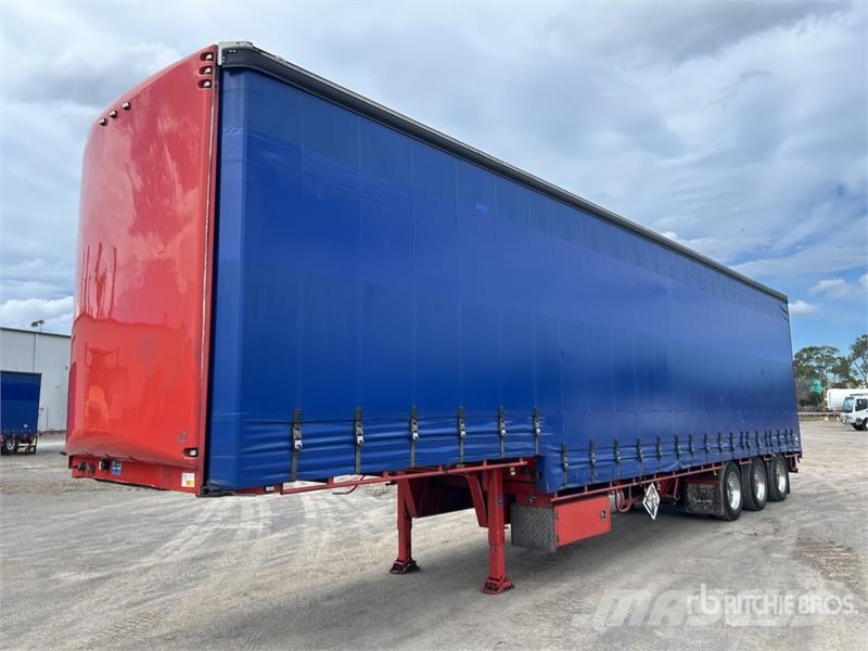 MaxiTrans 13.3 m Tri/A Step Deck Curtain Side Trailer Rimorchi centinati