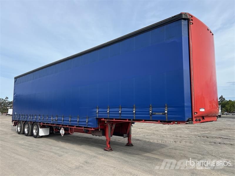MaxiTrans 13.3 m Tri/A Step Deck Curtain Side Trailer 侧帘拖车