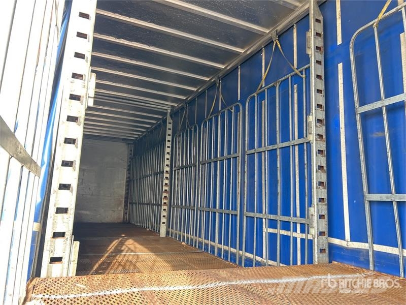 MaxiTrans 13.3 m Tri/A Step Deck Curtain Side Trailer 侧帘拖车