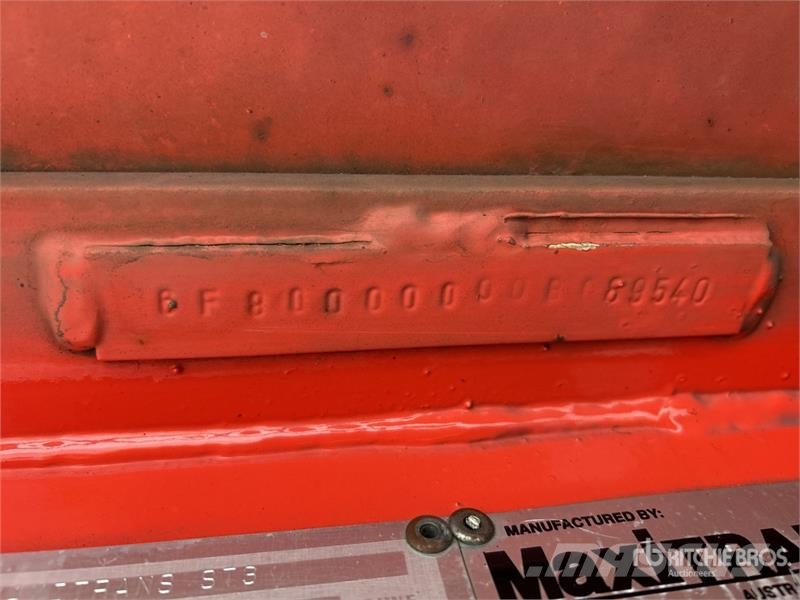 MaxiTrans 13.3 m Tri/A Step Deck Curtain Side Trailer مقطورات بغطاء جانبي