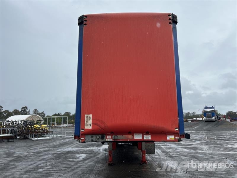 MaxiTrans 13.3 m Tri/A Step Deck Curtain Side Trailer مقطورات بغطاء جانبي