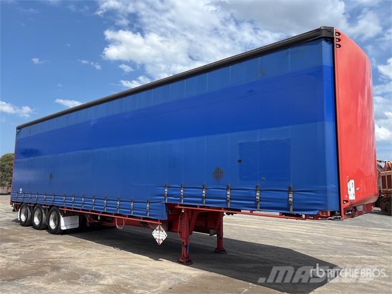 MaxiTrans 13.4 m Tri/A Step Deck Curtain Side Trailer مقطورات بغطاء جانبي