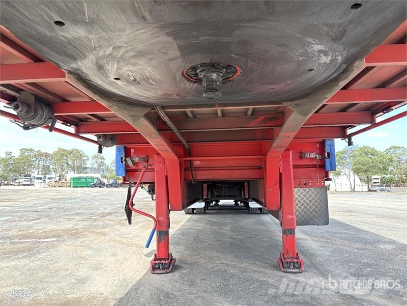 MaxiTrans 13.4 m Tri/A Step Deck Curtain Side Trailer مقطورات بغطاء جانبي