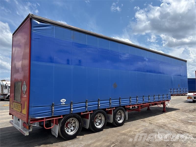 MaxiTrans 13.4 m Tri/A Step Deck Curtain Side Trailer مقطورات بغطاء جانبي