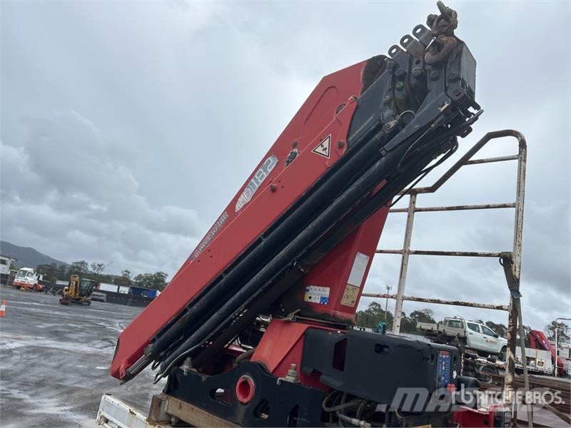 MaxiTrans 13.6 m Tri/A 2015 Knuckle Crane Step Deck Trailer Caricatore basso