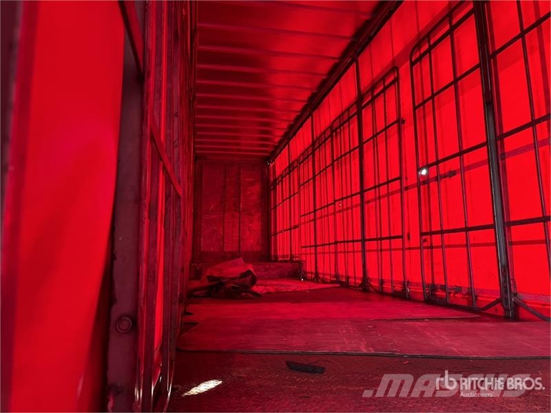 MaxiTrans 13 m Tri/A Step Deck Curtain Side Trailer Ponyvás pótkocsik