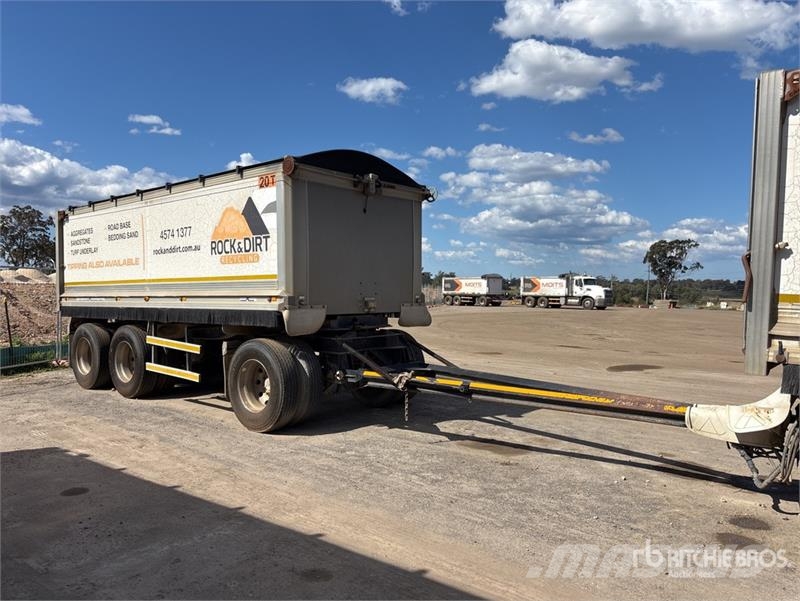 MaxiTrans 5.7 m Super Dog End Dump Trailer Самосвальные прицепы
