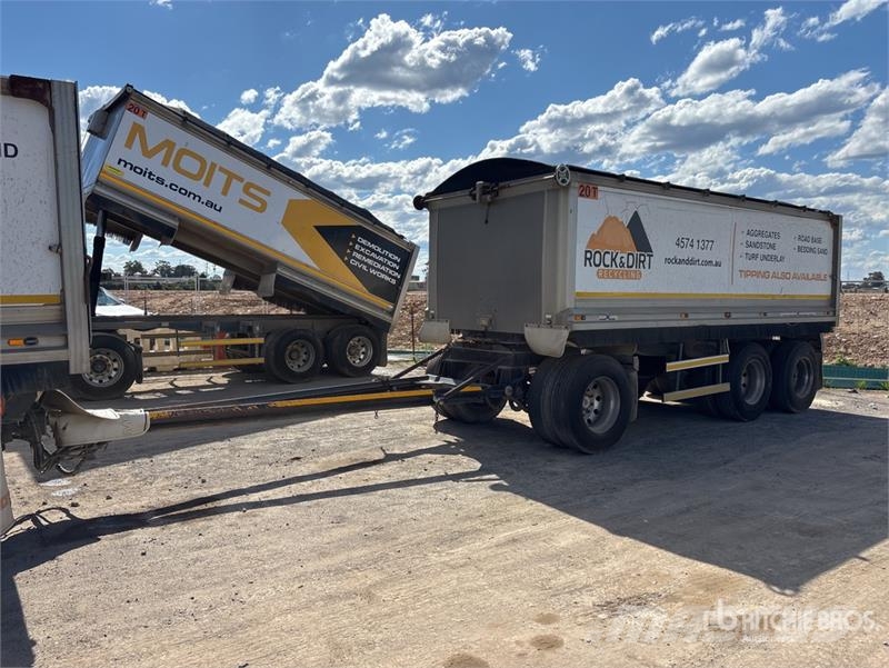 MaxiTrans 5.7 m Super Dog End Dump Trailer Самосвальные прицепы